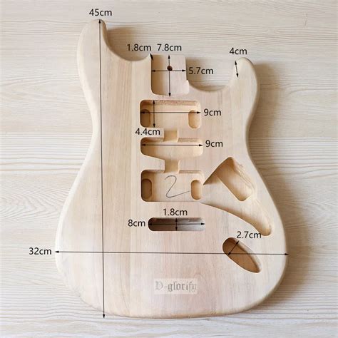 Guitar And Bass Accessories Unfinished Body For Sg Guitar Okoume Wood