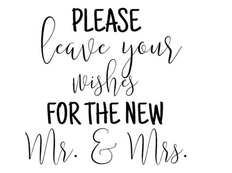 Please Leave Your Wishes For The New Mr And Mrs Wishing Well Wooden Hearts Wedding Sign