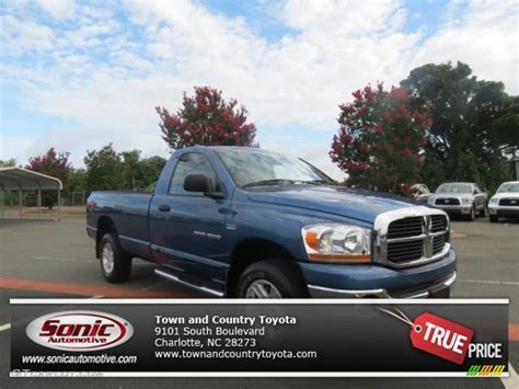 2006 Atlantic Blue Pearl Dodge Ram 1500 Slt Trx Regular Cab 4x4