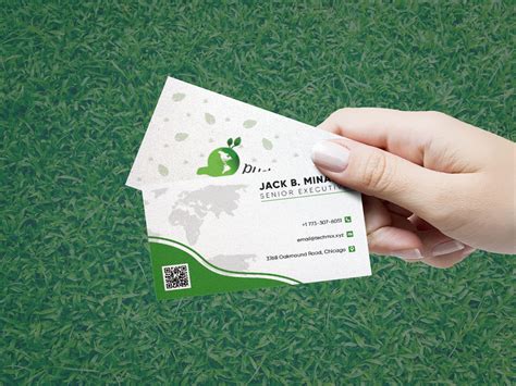 Herbal Pharmacy Business Card Design Techmix