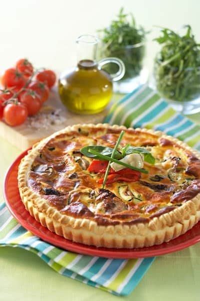 Recette Tarte à la Ricotta et aux Tomate Tartes salées Galbani