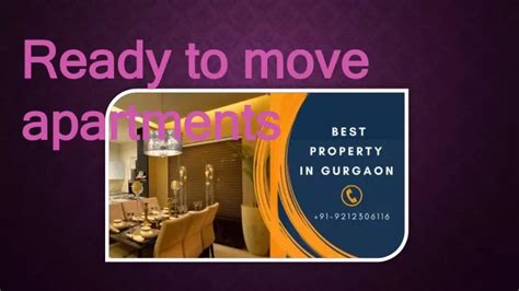 Ppt Top Best Ready To Move Property In Gurgaon