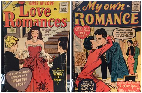 Romance Comics Of The 1950s And 1960s The Vintage Inn