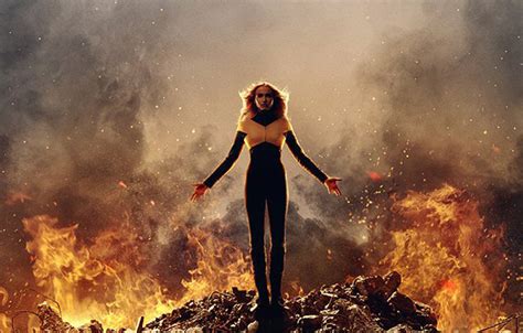 Jean Grey está em meio ao caos no novo cartaz de X Men Fênix Negra