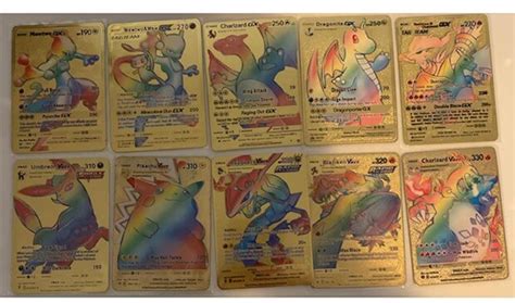 Metal Cards Pokemon - SecondZ Toy shop