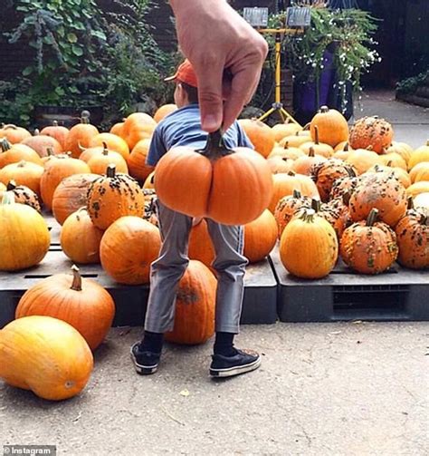 People Are Turning Their Bums Into Pumpkins For The Perfect Autumnal Instagram Shot Daily Mail