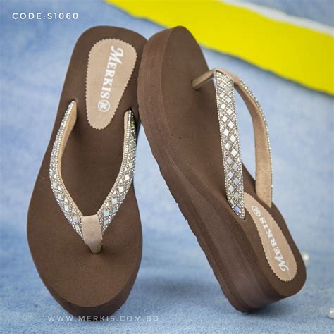 Flip flop sandal shoes in bd | Merkis new collection sandal for ladies