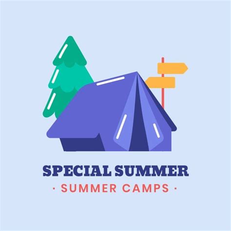 Personalize this Hand-drawn Colorful Special Summer Camp Logo template ...