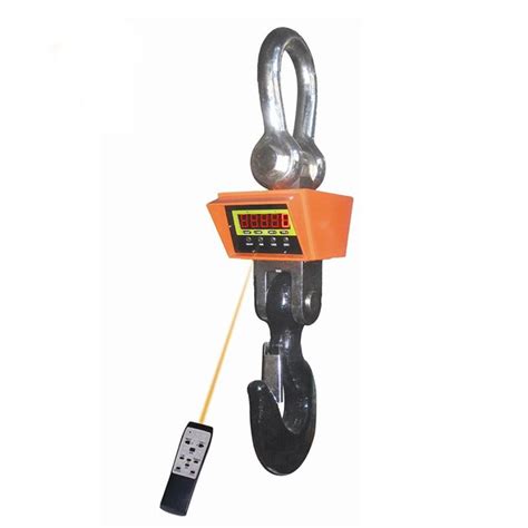 Heavy Duty Hook Type Weighing Scale Industrial Wireless Crane Scale