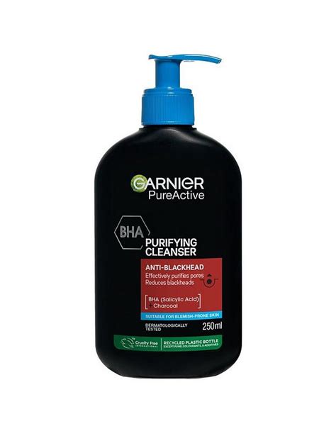 Garnier New Garnier Pure Active Bha Salicylic Acid Charcoal Daily Face Cleanser Up To