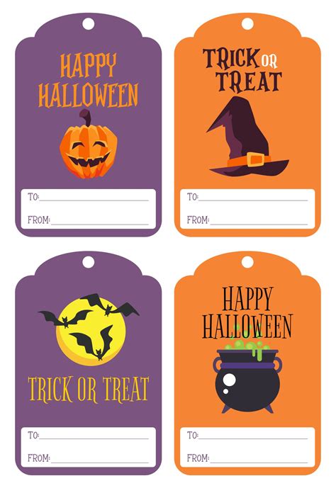 Halloween Name Tags Free Printable