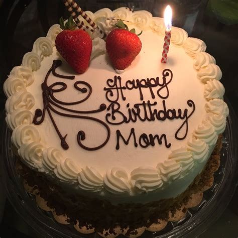 Happy Birthday Mom Cake Asking List