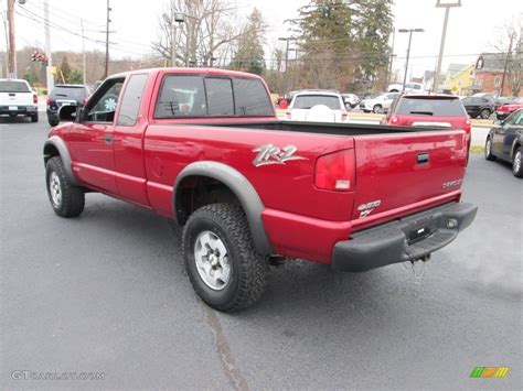 2003 Victory Red Chevrolet S10 Zr2 Extended Cab 4x4 117937217 Photo 8 Car