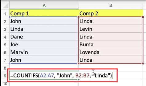 Countif Function In Excel With Multiple Criteria Andor Exceltutorial