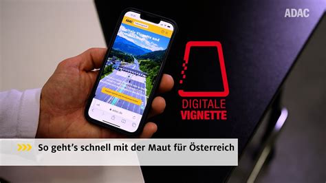 So schnell gehts mit der Maut in Österreich Vignetten im ADAC