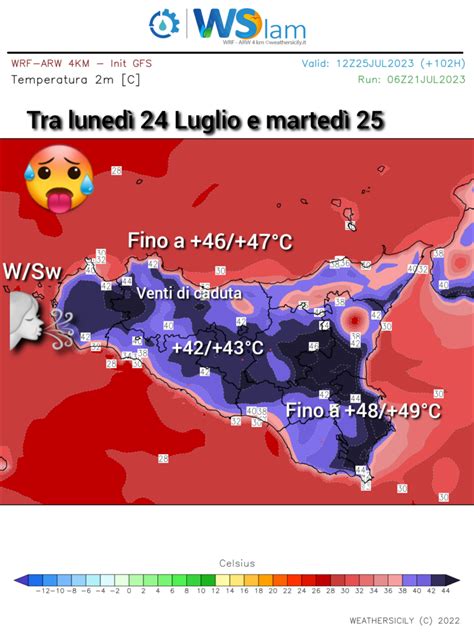 Meteo Sicilia Ci Aspettano Giornate Bollenti Fino A C