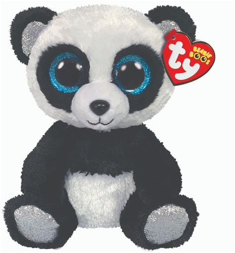 Ty Bamboo The Panda Beanie Boo Regular Size Bright Star Toys