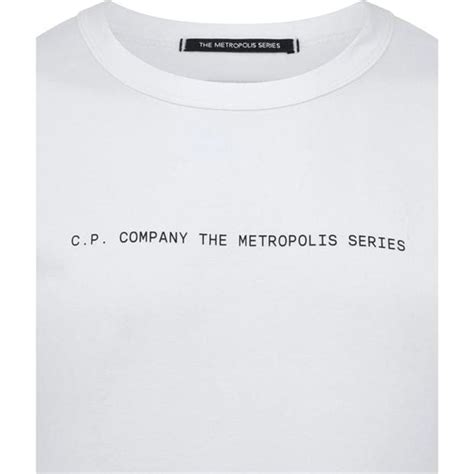 CP COMPANY METROPOLIS Mercerized Graphic T Shirt Men Regular Fit