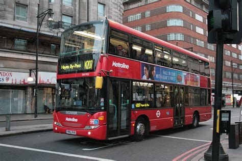 Metroline West SN1952 On Route N207 Marble Arch YR61 RVE Aubrey