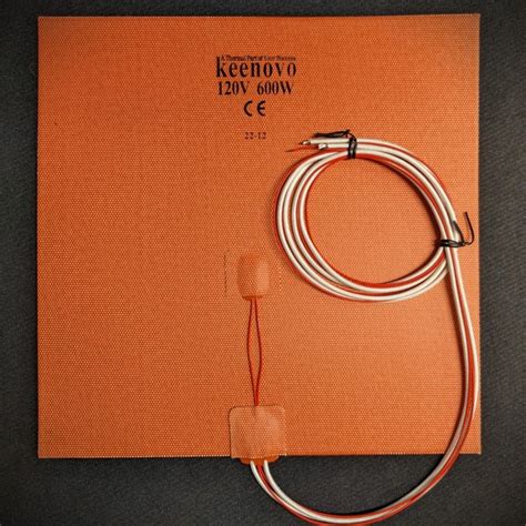 Keenovo Silicone Heater 280x280 600w 120v