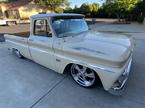 Cars 1966 Chevy C10 Custom Short Bed Resto Mod 454 Auto Patina