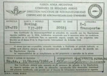 Por Cu Nto Tiempo Es Efectivo Un Certificado De Aeronavegabilidad