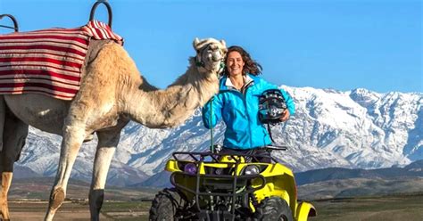 Marrakech Paseo En Camello O Quad Por El Desierto De Agafay Con Cena