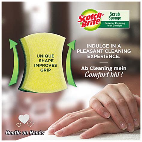 Buy Scotch Brite Scrub Sponge Large Pc Online At Best Price Of Rs