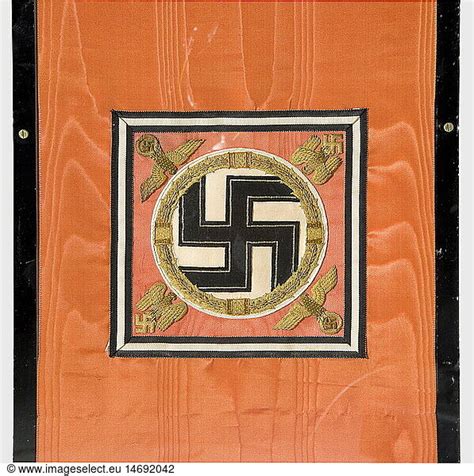 Adolf Hitler A Wreath Ribbon For The Funeral Ceremonies For Reinhard