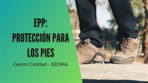 EPP Protección de pies y piernas EPI YouTube