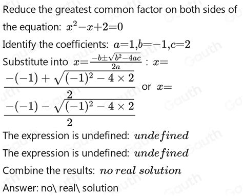 Solved 2x 2 2x 4 0 [math]