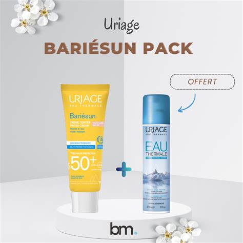 Uriage Bariesun Ecran Teinte Claire Eau Thermale Ml Offert Beautymall