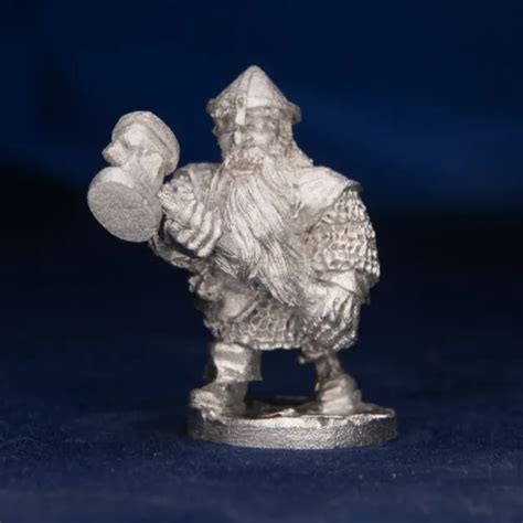 Ral Partha Fantasy Dwarf With Warhammer Any Rpg D D Pathfinder R