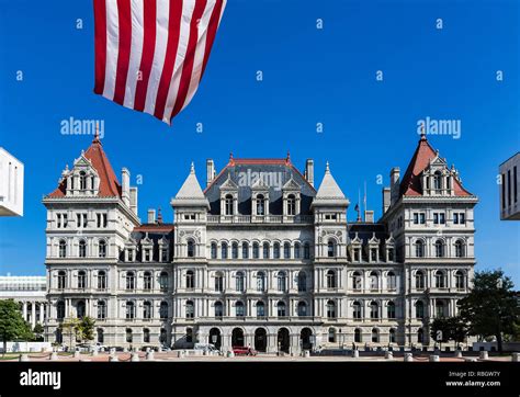 New York State Capitol Building Albany New York Usa Stock Photo Alamy