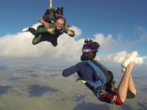 Video of your tandem skydive at Skydive Temple - Parachuting in the Austin, Waco, Ft Hood area