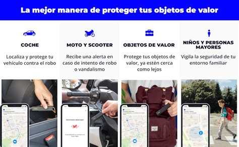 Localizador Gps Invoxia Sin Tarjeta Sim Alerta Antirrobo En Tiempo