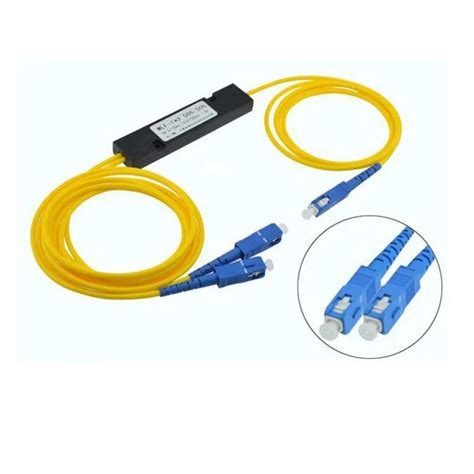 Sc Upc Mini Plc X Single Mode Lc Fiber Optic Splitter X Sc Upc Plc