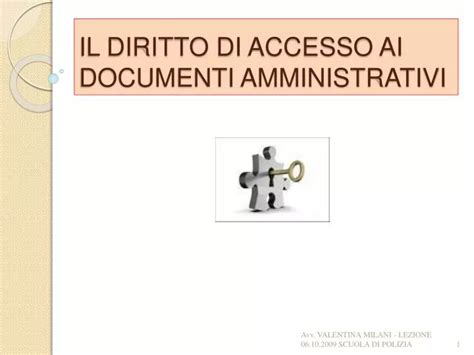 Ppt Il Diritto Di Accesso Ai Documenti Amministrativi Powerpoint Presentation Id6322300