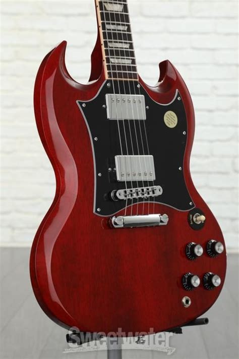 Heritage Cherry Gibson SG Standard Electric Guitar Musical Musical