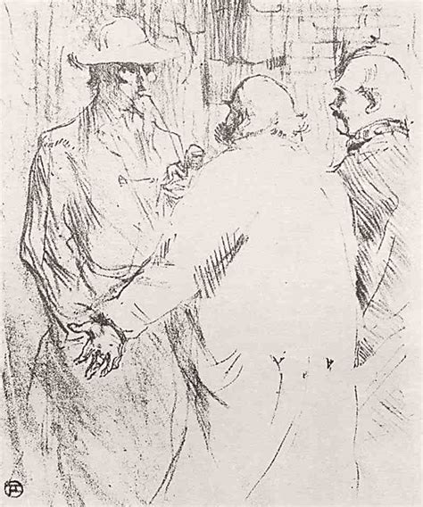 Illustration To At The Foot Of Sinai Henri De Toulouse Lautrec