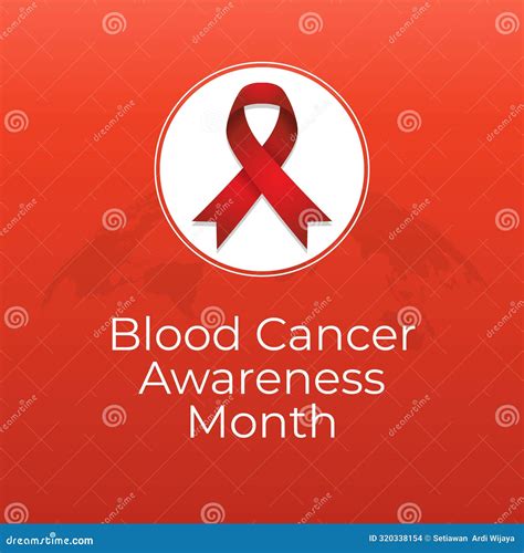 Vector Graphic Of Blood Cancer Awareness Month Ideal For Blood Cancer