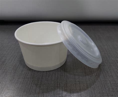 White 100 Ml Paper Food Container With Lid For Packaging Packaging Type Carton Box Rs 2