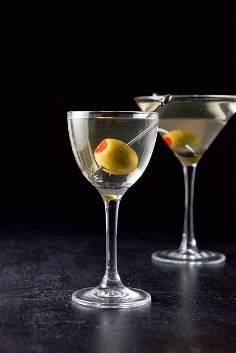 Dirty Vodka Martini Dishes Delish