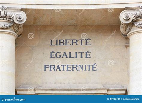 Egalite Fraternite Lema Da Revolu O Francesa