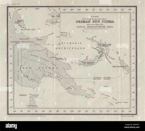 Australia Occupation of German New Guinea 1914. First World War. 1920 ...