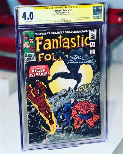 Comic Deals On Twitter Fantastic Four 52 1966 CGC SS 4 0 1st App