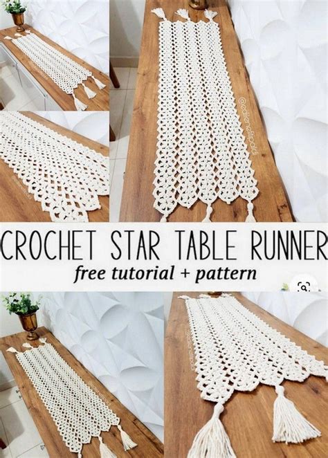 Crocheted Table Runner Free Pattern Artofit