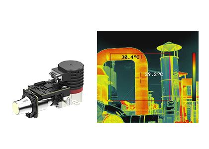 Optical Gas MWIR Cooled Thermal Imaging Module 3 2um 3 5um Spectral Range