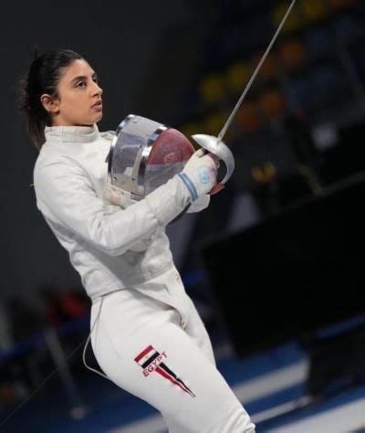 Egyptian Fencer Competes While 7 Months Pregnant At