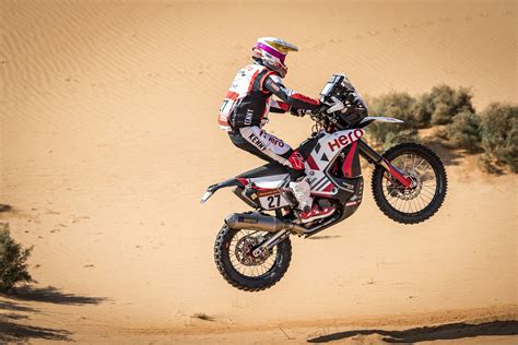 Hero Motosports Team Rally Consolidates Its Position At The Half Way